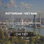 Cước vận tải hàng lẻ từ rotterdam về việt nam