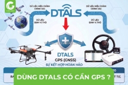 Đã dùng sóng định vị dtals có cần gps