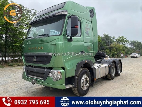 Đầu kéo howo sitrak t7h 440hp - chọn đúng xe, chạy dài mới biết giá trị