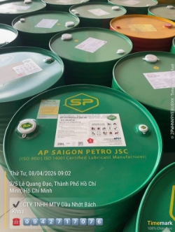 Dầu thủy lực 68 cho máy ép, xe nâng, máy công trình