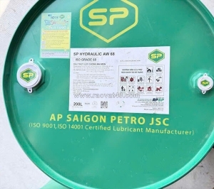 Dầu thủy lực sg petro aw 68, báo giá tốt nhất 2026