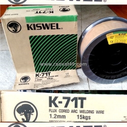Dây hàn lõi thuốc kiswel k-71t nhập khẩu