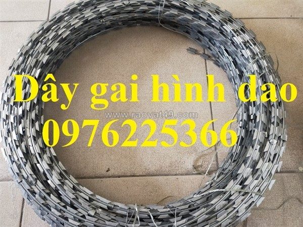 Dây thép gai hình dao bán tại hà nội
