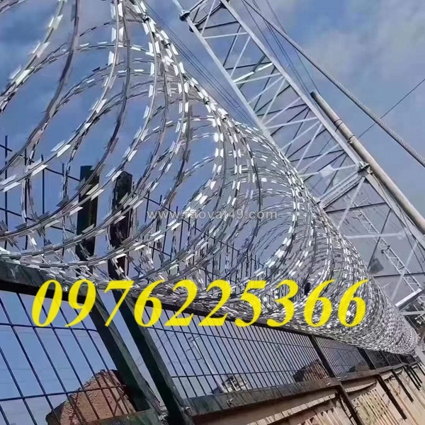 Dây  thép gai lưỡi dao đường kính d30, d45, d60, d80
