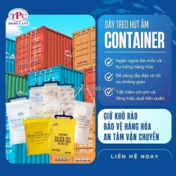 Dây treo hút ẩm có cần thiết khi xuất khẩu hàng bằng container?