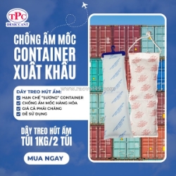 Dây treo hút ẩm có giúp container luôn khô ráo khi vận chuyển?