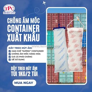 Dây treo hút ẩm có giúp container luôn khô ráo khi vận chuyển?