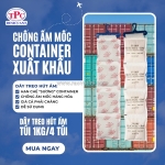 Dây treo hút ẩm có giúp giảm đọng nước trong container?