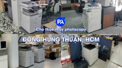 Dịch vụ cho thuê máy photocopy tại đông hưng thuận uy tín, hỗ trợ tận nơi