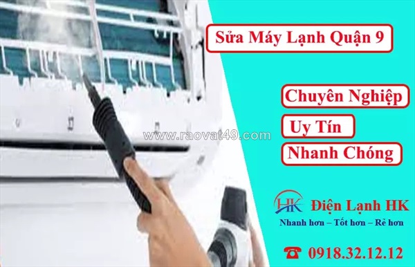 Dịch vụ sửa máy lạnh quận 9 uy tín, thợ giỏi có mặt nhanh