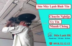 Dịch vụ sửa máy lạnh quận bình tân chuyên nghiệp, giá rẻ tại nhà