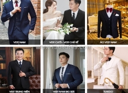 Dịch vụ thuê vest nam - đa dạng trong thiết kế phong cách hiện đại