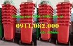 Điểm bán thùng rác 120l 240l giá rẻ tại các tỉnh miền tây- thùng rác chất lượng- lh 0911082000