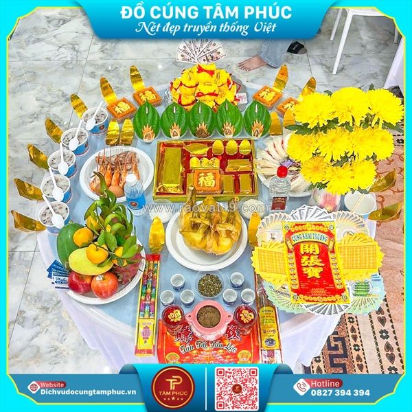 Đồ cúng tâm phúc - chu toàn nghi lễ, trọn vẹn tâm ý