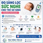 Đo sàng lọc sức nghe cho trẻ sơ sinh