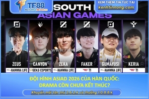 Đội hình asiad 2026 của hàn quốc: drama còn chưa kết thúc?