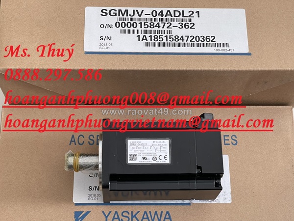 Động cơ yaskawa sgmjv-04adl21- tự động hoá công nghiệp