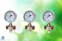 Đồng hồ áp suất dạng màng là gì? cấu tạo, nguyên lý hoạt động và ứng dụng thực tế tại dantek
