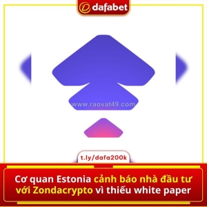 Estonia lên tiếng cảnh báo sàn crypto zondacrypto