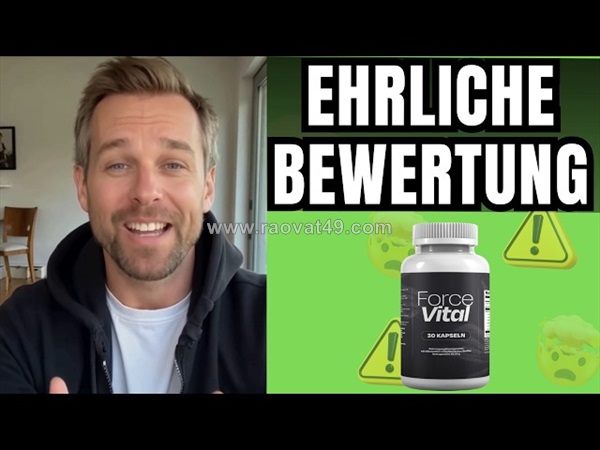 Forcevital: steigern sie ihre leistungsfähigkeit und vitalität auf natürliche weise