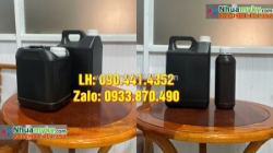 Gía can nhựa 2 lít nắp ấn, can nhựa 5 lít vuông có vạch chia