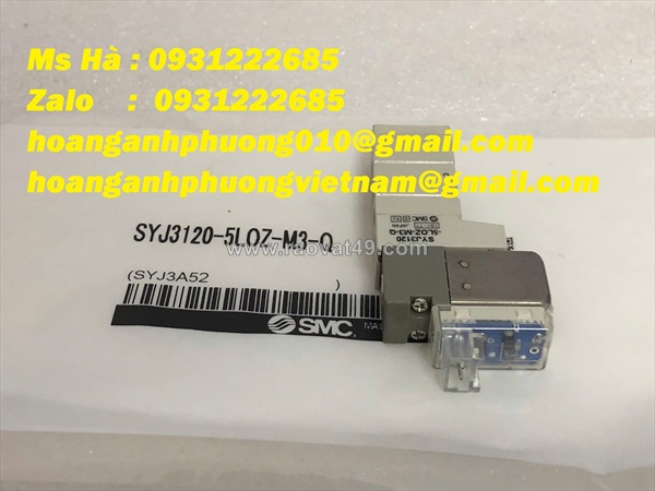 Giao hàng nhanh - van điện từ syj3120-5l0z-m3-q dòng smc