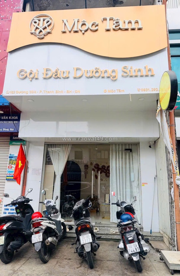 Gội dưỡng sinh mộc tâm tuyển nv massage body, nv gội làm ở biên hoà