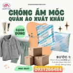 Gói hút ẩm cho giày dép xuất khẩu