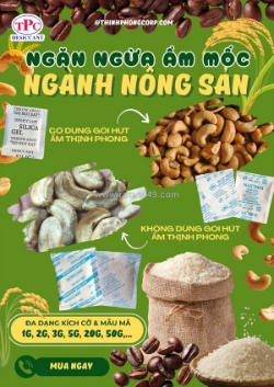 Gói hút ẩm có giúp giảm thiểu hao hụt nông sản không?