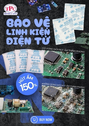 Gói hút ẩm có giúp thiết bị điện tử tránh hư hỏng do độ ẩm?