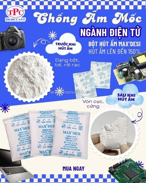 Gói hút ẩm điện tử có giúp hạn chế oxy hóa linh kiện không?