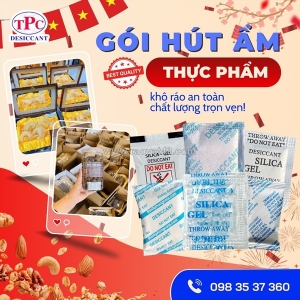 Gói hút ẩm dùng cho thực phẩm an toàn giải pháp bảo quản hiệu quả