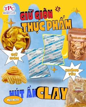 Gói hút ẩm giá rẻ cho khô gà