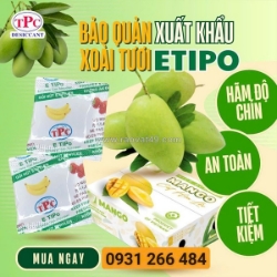 Gói hút khí ethylene – giải pháp chống chín sớm