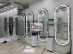 Gương nghệ thuật cho tiệm tóc – tăng trải nghiệm khách hàng