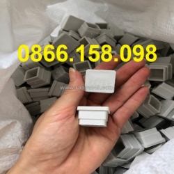 Hàng sẵn kho nút nhựa bịt đầu ống sắt vuông 25x25mm