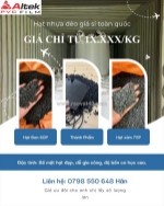 Hạt nhựa dẻo giá sỉ toàn quốc - giá chỉ từ 1x.xxx/kg