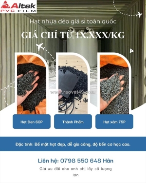 Hạt nhựa dẻo giá sỉ toàn quốc - giá chỉ từ 1x.xxx/kg
