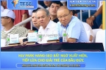 Hlv park hang-seo bất ngờ xuất hiện, tiếp lửa cho giải trẻ của bầu đức