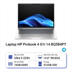 Hp probook 4 g1i bq5b4pt – laptop ai pc dành cho doanh nghiệp hiện đại