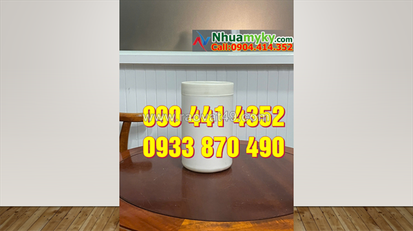 Hủ nhựa 50g đựng mỹ phẩm, hộp nhựa 100g đựng mỹ phẩm nắp vặn