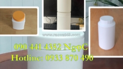 Hủ nhựa 50g đựng sáp vuốt tóc, hủ nhựa 100g nắp vặn, hủ 250gr đựng hóa chất dạng bột