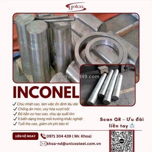 Inconel 600 - 625 - 7: giải pháp siêu hợp kim chịu nhiệt và kháng ăn mòn hàng đầu cho dự án công nghiệp nặng