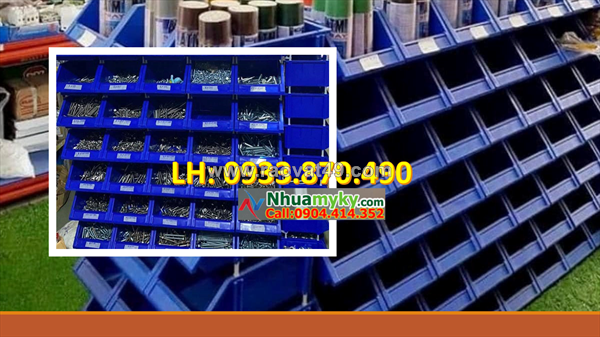 Khay nhựa đựng linh kiện, khay đựng dụng cụ cơ khí, kệ nhựa đựng phụ tùng sửa xe honda