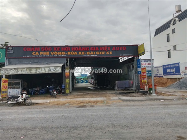 [ko cần kn, bao ăn ở] 4 thợ rửa xe hóc môn