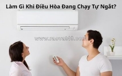 Làm gì khi điều hòa đang chạy tự ngắt?