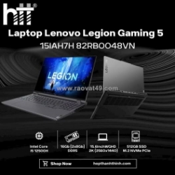 Laptop lenovo legion gaming 5 15iah7h