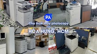 Lựa chọn dịch vụ cho thuê máy photocopy tại hòa hưng phù hợp cho mọi quy mô