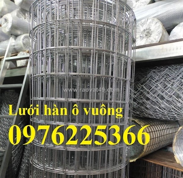 Lưới thép hàn phi 4 ô 50x50, 100x100