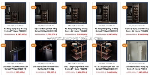 Lý do bạn nên lựa chọn phụ kiện tủ quần áo thông minh higold